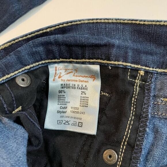 Citizens of Humanity Jeans 28 Dita Petite Bootcut Retro Preppy Classic Americana - Picture 5 of 10